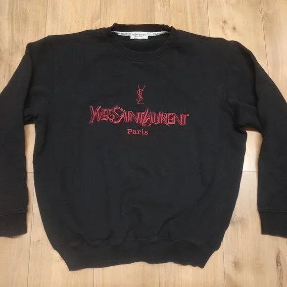 Vintage Yves Saint Laurent YSL Crewneck Sweatshirt Men’s